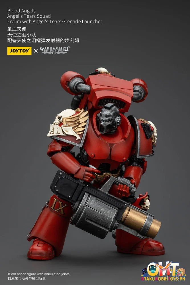Joytoy 1/18 Blood Angels Angel’s Tears Squad Erelim With Grenade Launcher Articulated Figure