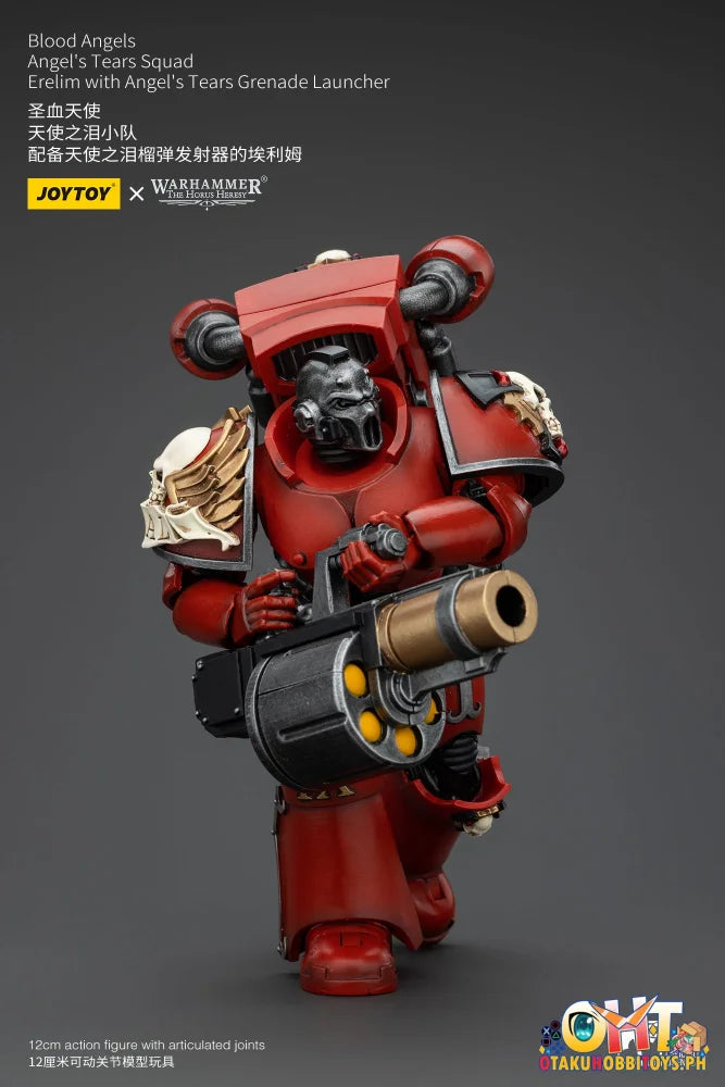 Joytoy 1/18 Blood Angels Angel’s Tears Squad Erelim With Grenade Launcher Articulated Figure