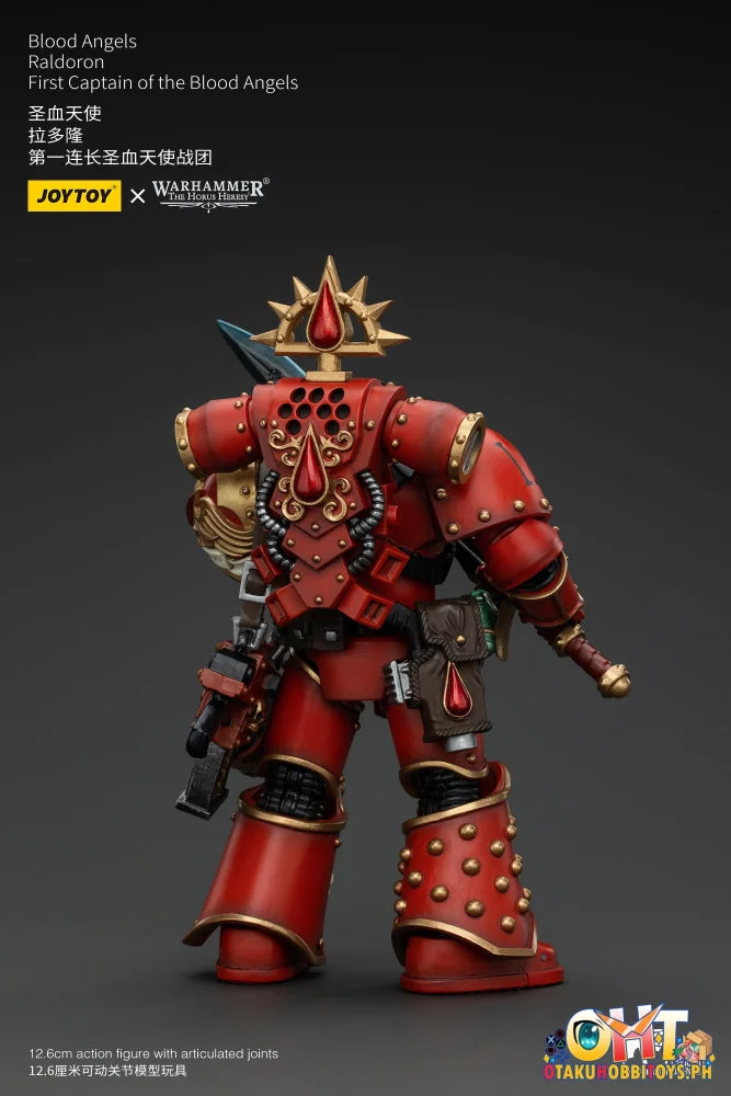 Joytoy 1/18 First Captain Of The Blood Angels Jt00720 Articulated Figure
