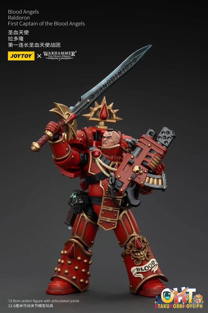 Joytoy 1/18 First Captain Of The Blood Angels Jt00720 Articulated Figure