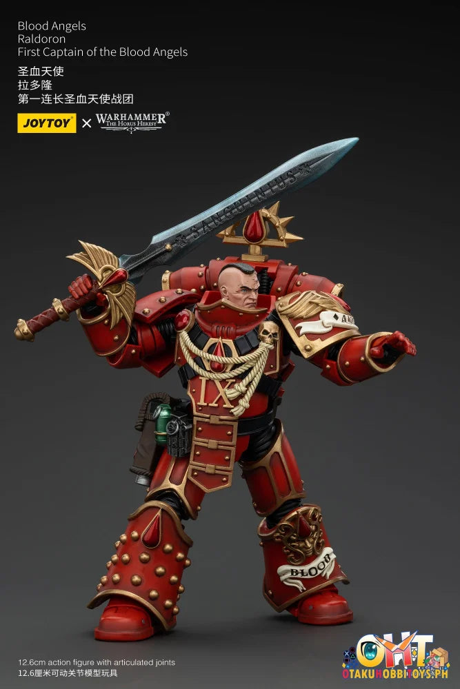 Joytoy 1/18 First Captain Of The Blood Angels Jt00720 Articulated Figure