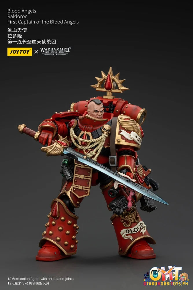 Joytoy 1/18 First Captain Of The Blood Angels Jt00720 Articulated Figure