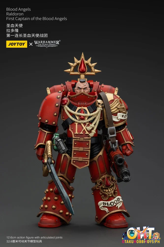 Joytoy 1/18 First Captain Of The Blood Angels Jt00720 Articulated Figure