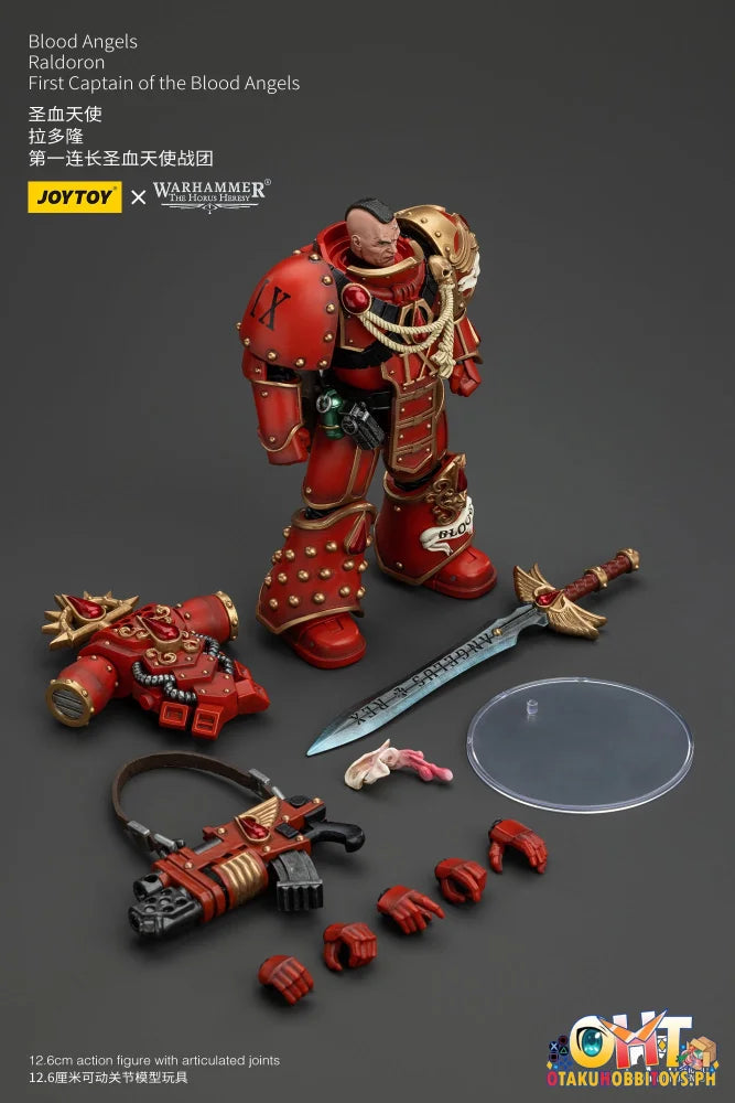Joytoy 1/18 First Captain Of The Blood Angels Jt00720 Articulated Figure