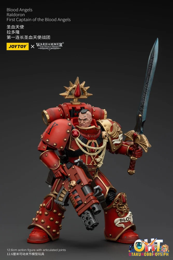 Joytoy 1/18 First Captain Of The Blood Angels Jt00720 Articulated Figure