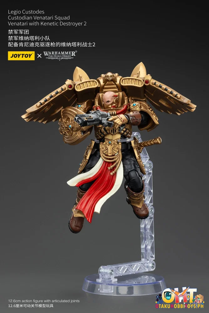 Joytoy 1/18 Legio Custodes Custodian Venatari Squad With Kenetic Destroyer 2 Jt00782 Articulated
