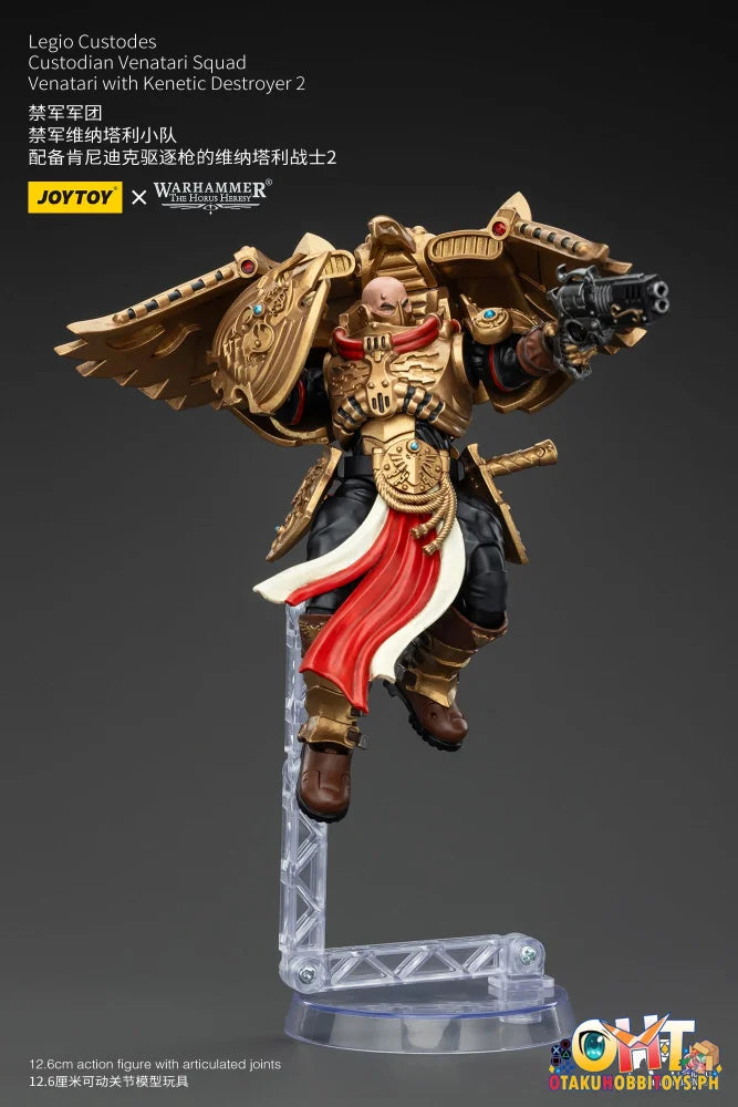 Joytoy 1/18 Legio Custodes Custodian Venatari Squad With Kenetic Destroyer 2 Jt00782 Articulated
