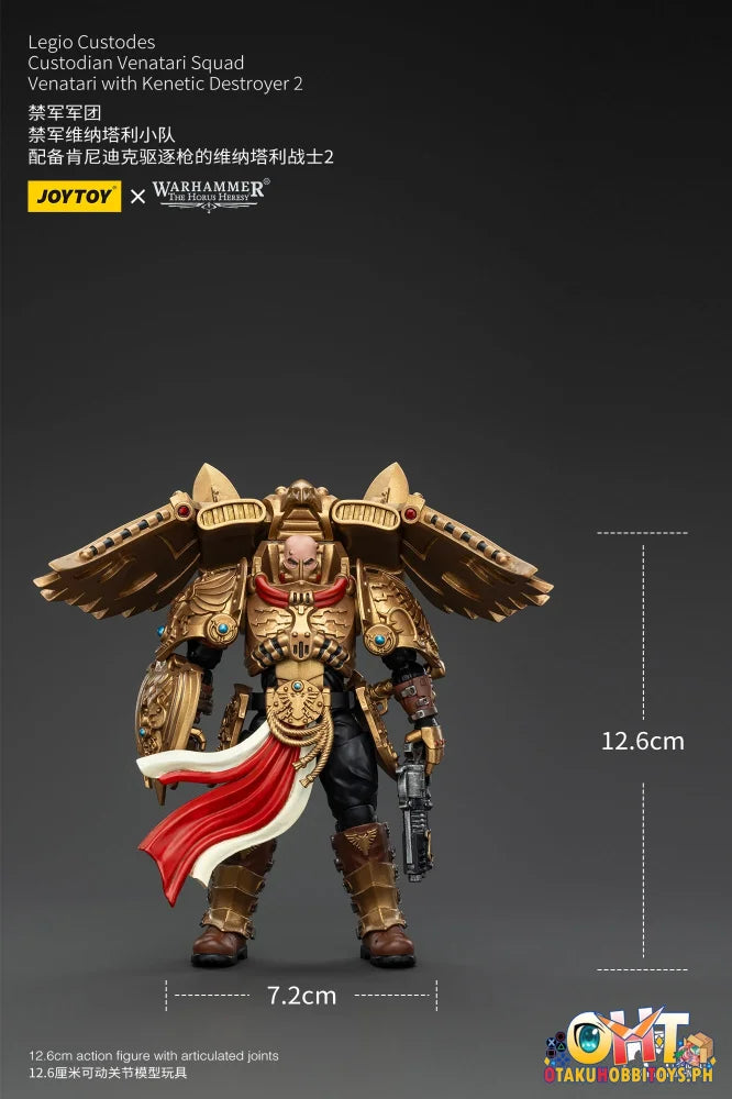 Joytoy 1/18 Legio Custodes Custodian Venatari Squad With Kenetic Destroyer 2 Jt00782 Articulated