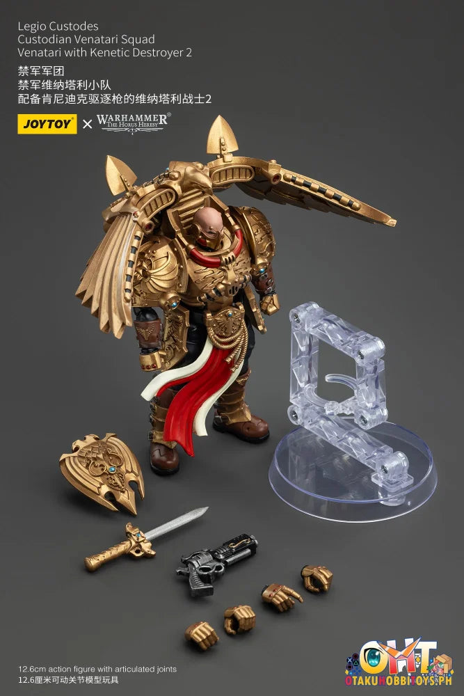 Joytoy 1/18 Legio Custodes Custodian Venatari Squad With Kenetic Destroyer 2 Jt00782 Articulated