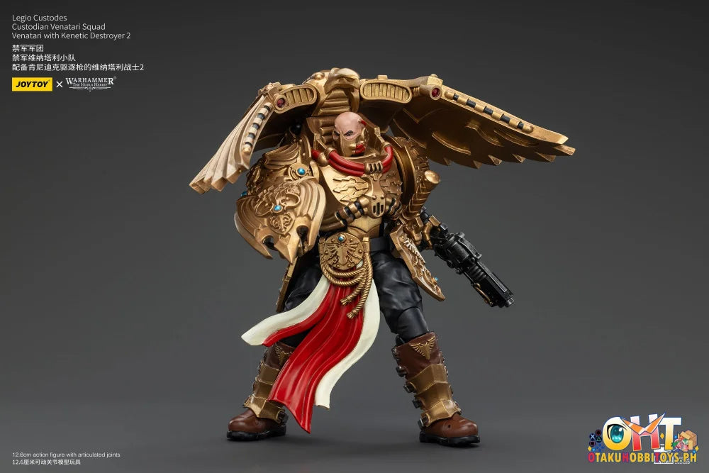 Joytoy 1/18 Legio Custodes Custodian Venatari Squad With Kenetic Destroyer 2 Jt00782 Articulated