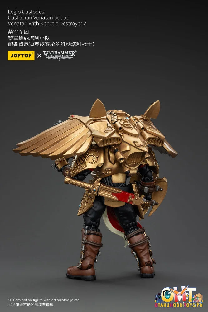 Joytoy 1/18 Legio Custodes Custodian Venatari Squad With Kenetic Destroyer 2 Jt00782 Articulated