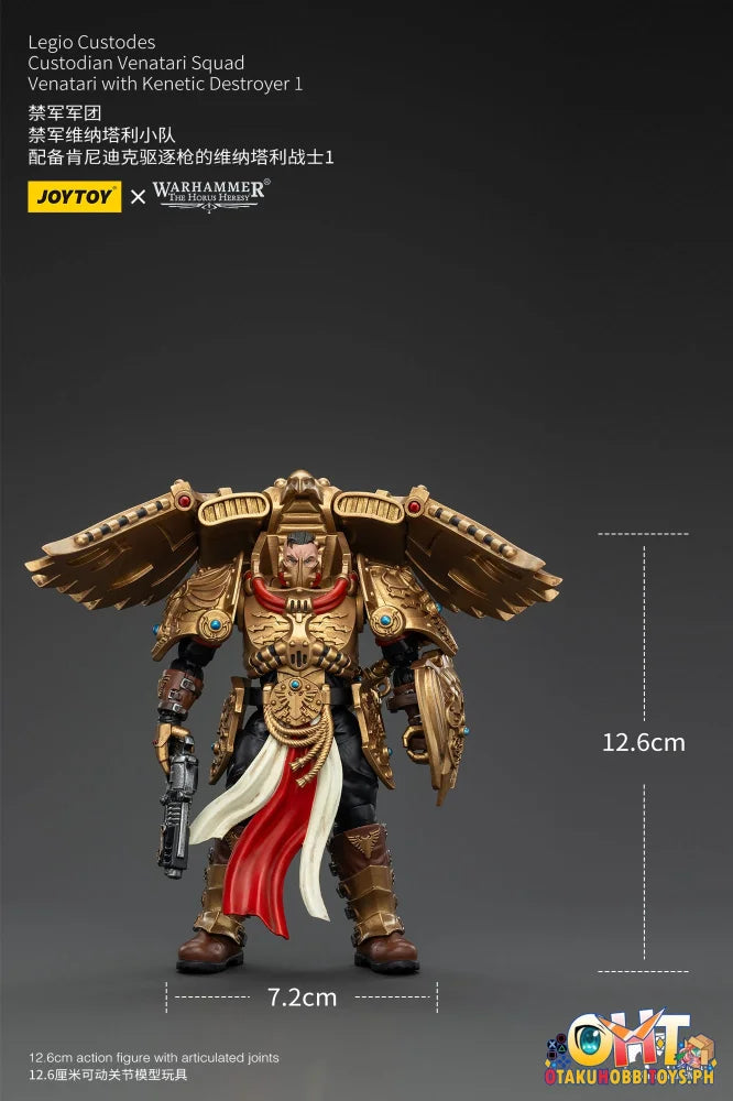 Joytoy 1/18 Legio Custodes Custodian Venatari Squad With Kenetic Destroyer 1 Jt00775 Articulated