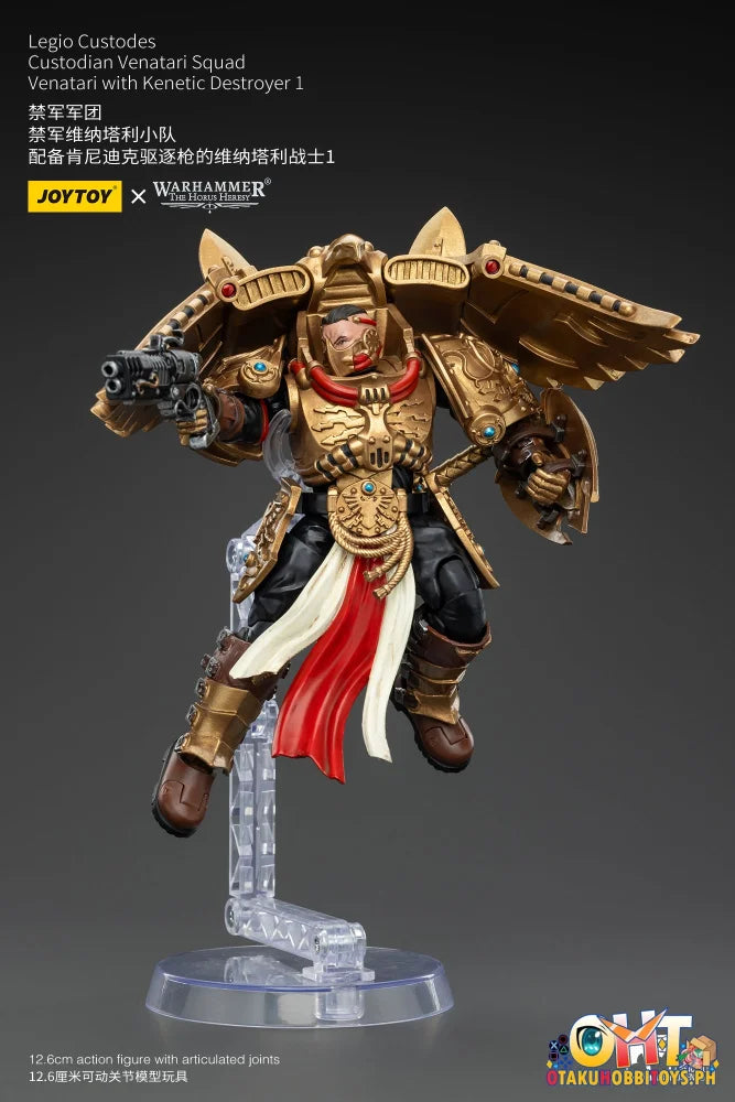 Joytoy 1/18 Legio Custodes Custodian Venatari Squad With Kenetic Destroyer 1 Jt00775 Articulated