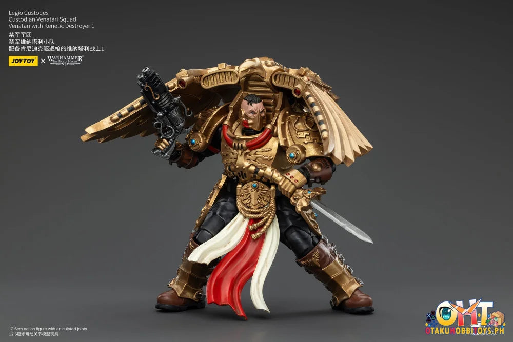 Joytoy 1/18 Legio Custodes Custodian Venatari Squad With Kenetic Destroyer 1 Jt00775 Articulated