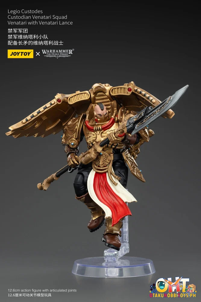 Joytoy 1/18 Legio Custodes Custodian Venatari Squad With Lance Jt00799 Articulated Figure
