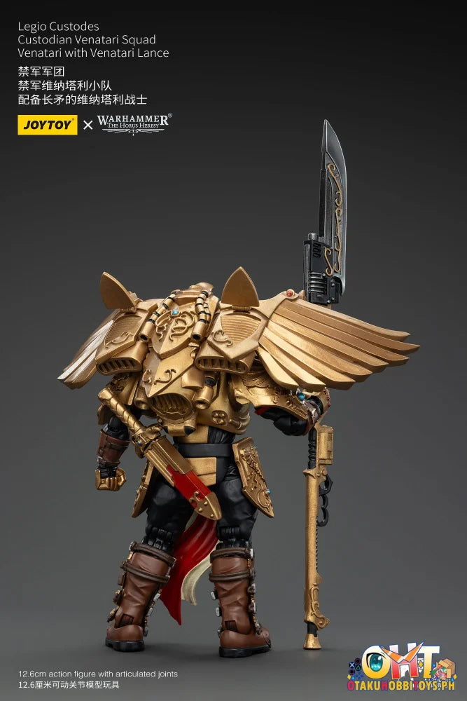 Joytoy 1/18 Legio Custodes Custodian Venatari Squad With Lance Jt00799 Articulated Figure