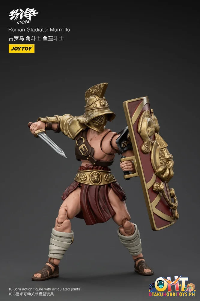 Joytoy 1/18 Roman Gladiator Murmillo Articulate Figure