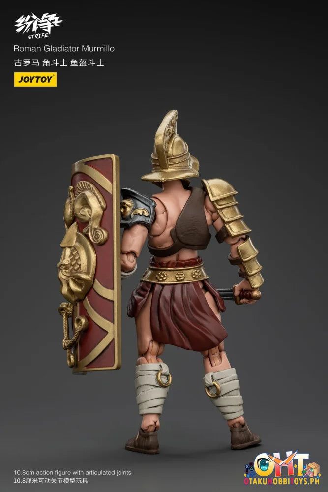 Joytoy 1/18 Roman Gladiator Murmillo Articulate Figure