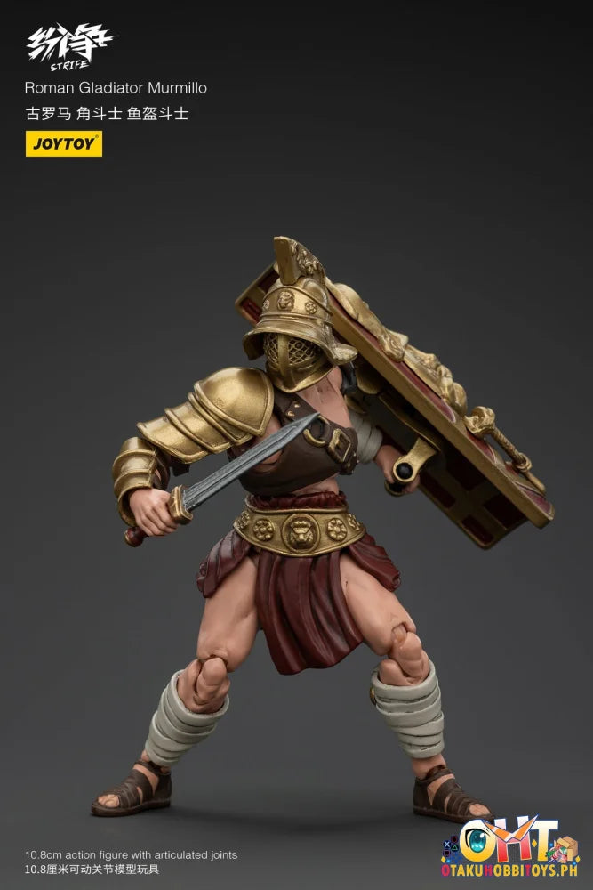 Joytoy 1/18 Roman Gladiator Murmillo Articulate Figure