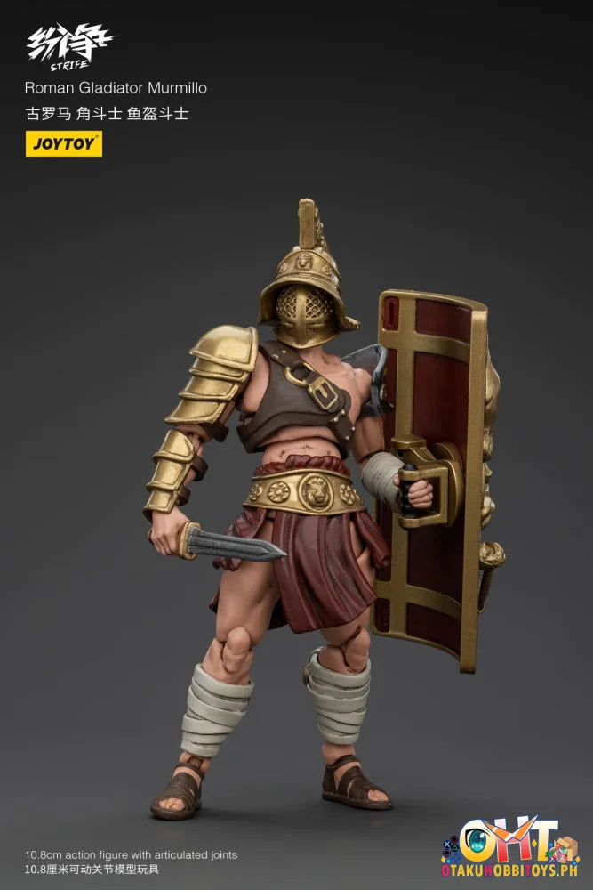 Joytoy 1/18 Roman Gladiator Murmillo Articulate Figure