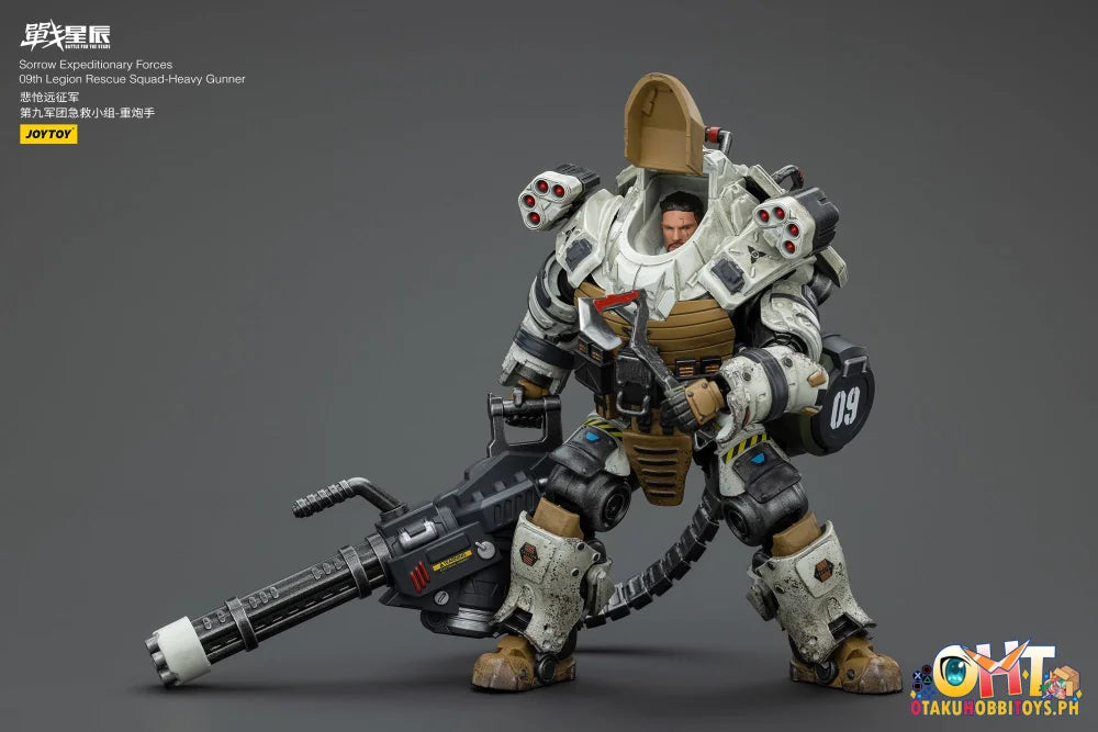 Joytoy 1/18 Sorrow Expeditionary Forces 09Th Legion Rescue Squad-Heavy Gunner Jt00188 Articulated