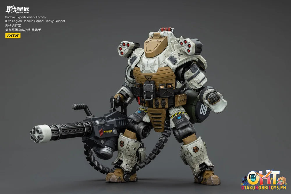 Joytoy 1/18 Sorrow Expeditionary Forces 09Th Legion Rescue Squad-Heavy Gunner Jt00188 Articulated
