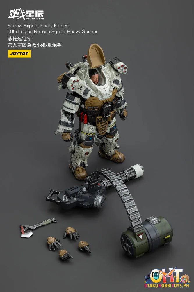 Joytoy 1/18 Sorrow Expeditionary Forces 09Th Legion Rescue Squad-Heavy Gunner Jt00188 Articulated