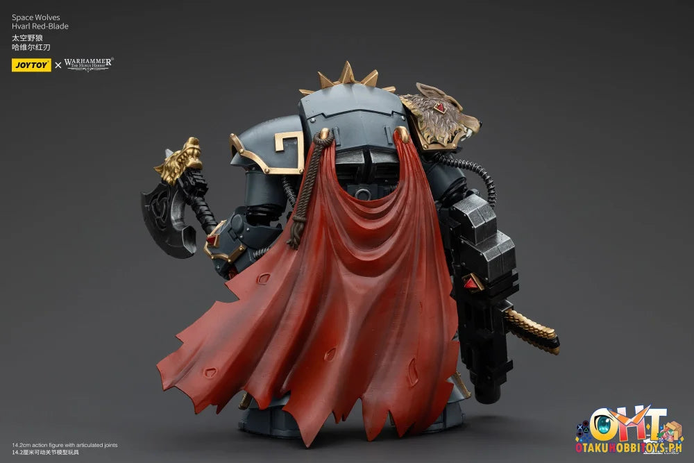 Joytoy 1/18 Space Wolves Hvarl Red-Blade Jt00140 Articulated Figure