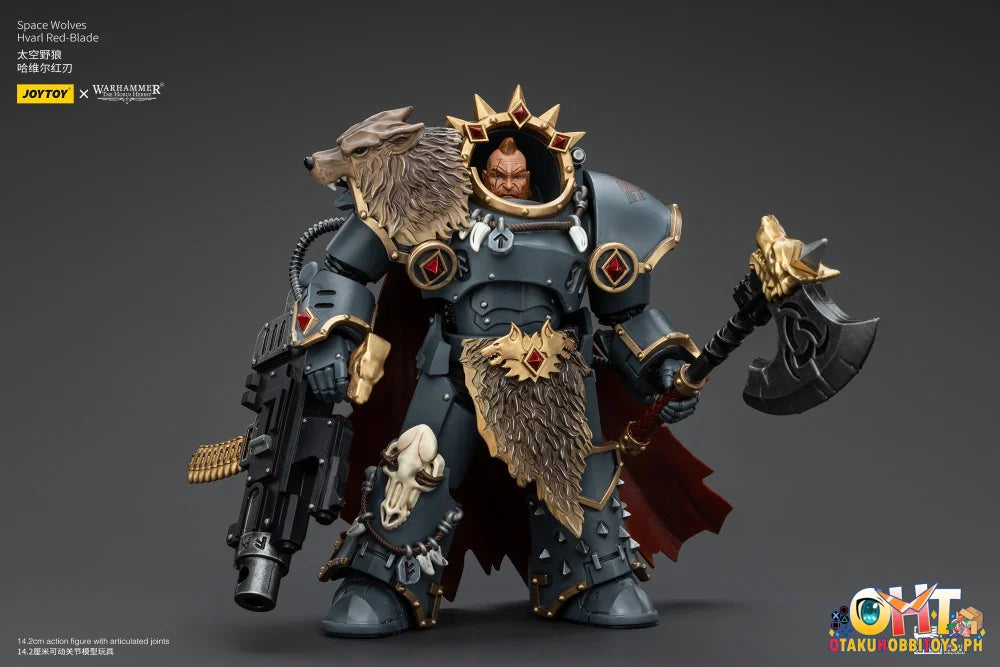 Joytoy 1/18 Space Wolves Hvarl Red-Blade Jt00140 Articulated Figure