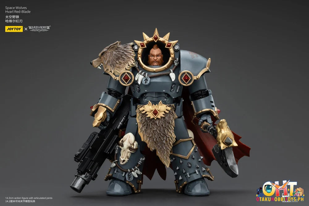 Joytoy 1/18 Space Wolves Hvarl Red-Blade Jt00140 Articulated Figure