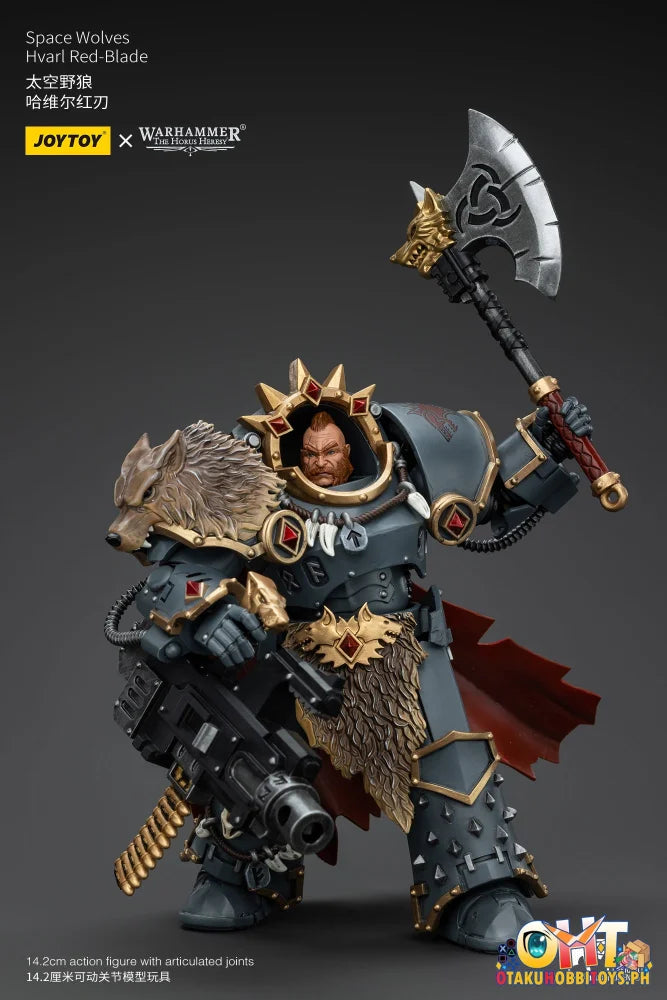 Joytoy 1/18 Space Wolves Hvarl Red-Blade Jt00140 Articulated Figure