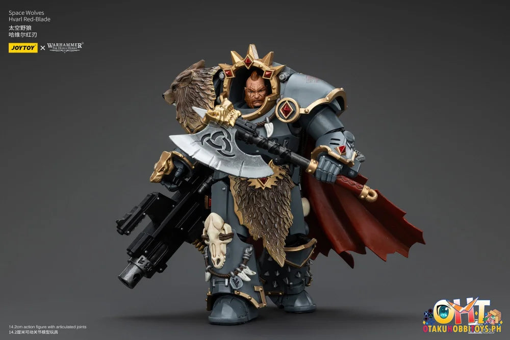 Joytoy 1/18 Space Wolves Hvarl Red-Blade Jt00140 Articulated Figure