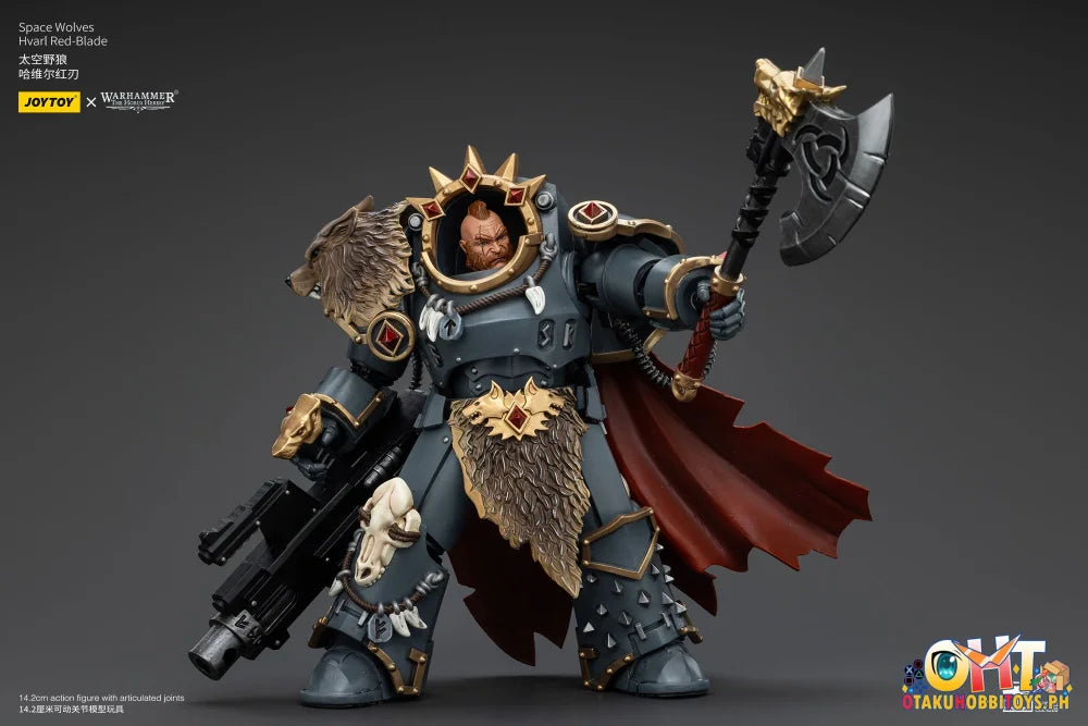 Joytoy 1/18 Space Wolves Hvarl Red-Blade Jt00140 Articulated Figure