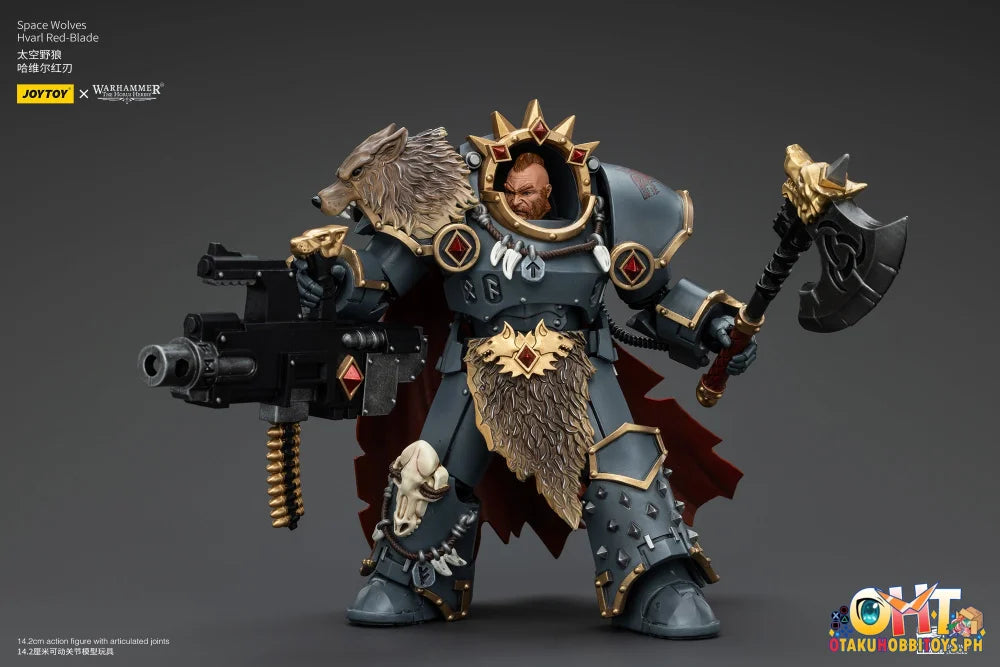 Joytoy 1/18 Space Wolves Hvarl Red-Blade Jt00140 Articulated Figure