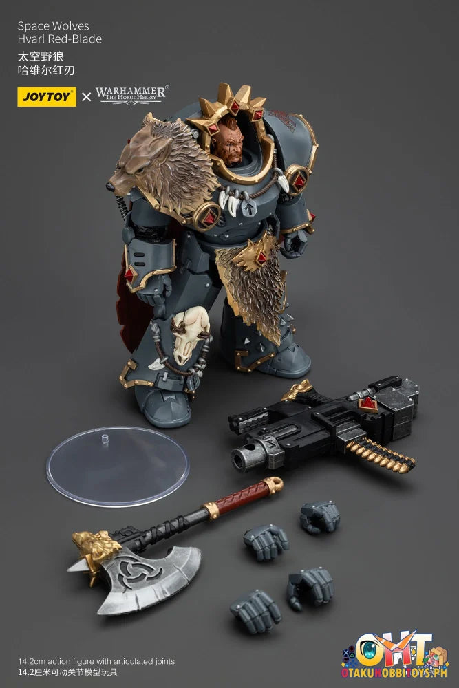 Joytoy 1/18 Space Wolves Hvarl Red-Blade Jt00140 Articulated Figure