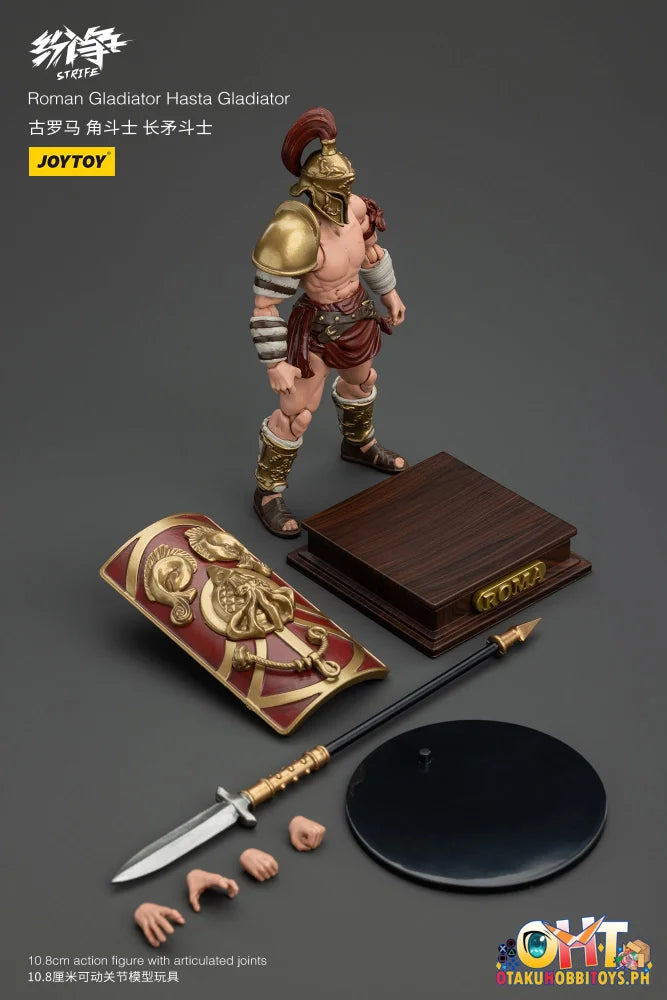 Joytoy 1/18 Strife Roman Gladiator Hasta Jt00676 Scale Figure