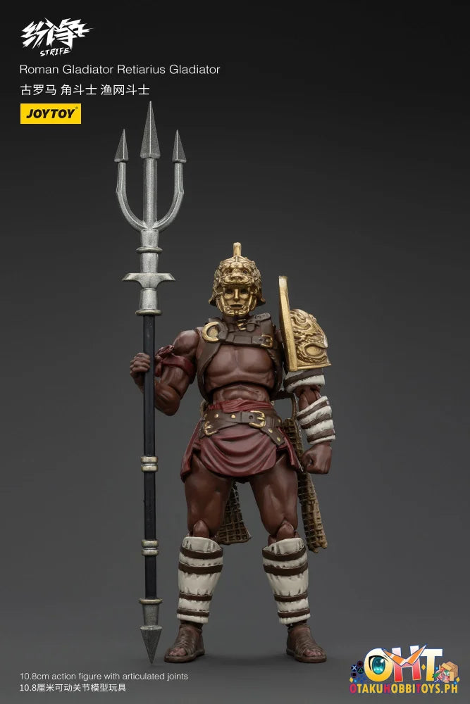 Joytoy 1/18 Strife Roman Gladiator Retiarius Jt00713 Scale Figure