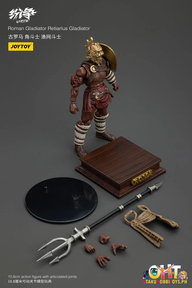 Joytoy 1/18 Strife Roman Gladiator Retiarius Jt00713 Scale Figure