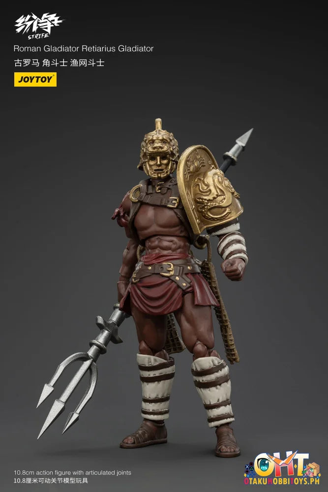 Joytoy 1/18 Strife Roman Gladiator Retiarius Jt00713 Scale Figure