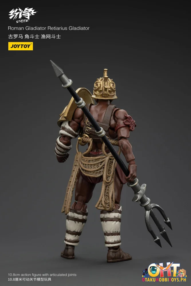 Joytoy 1/18 Strife Roman Gladiator Retiarius Jt00713 Scale Figure