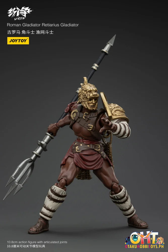 Joytoy 1/18 Strife Roman Gladiator Retiarius Jt00713 Scale Figure