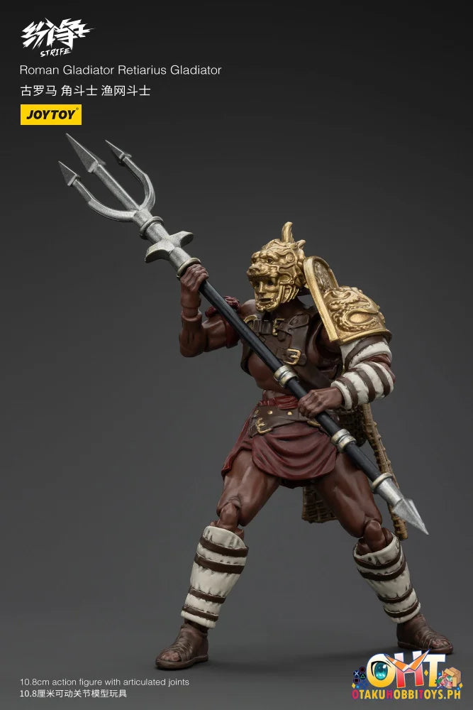 Joytoy 1/18 Strife Roman Gladiator Retiarius Jt00713 Scale Figure