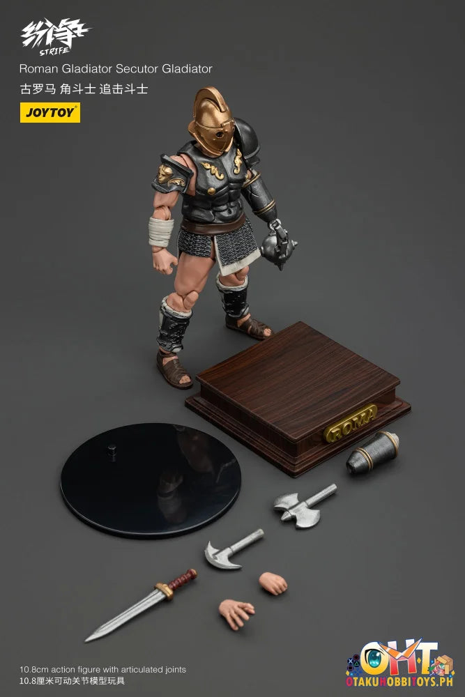 Joytoy 1/18 Strife Roman Gladiator Secutor Jt00690 Scale Figure