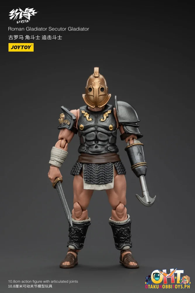 Joytoy 1/18 Strife Roman Gladiator Secutor Jt00690 Scale Figure