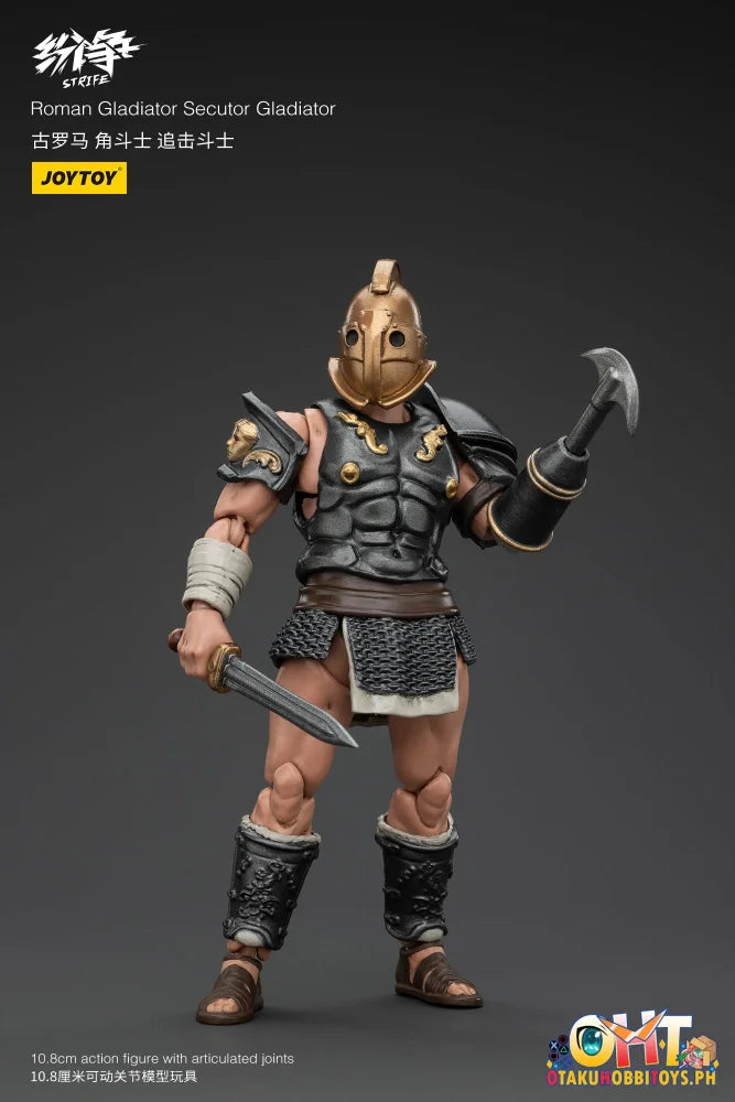 Joytoy 1/18 Strife Roman Gladiator Secutor Jt00690 Scale Figure