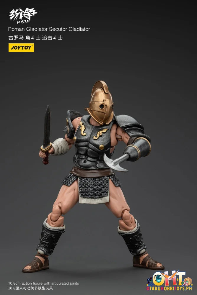 Joytoy 1/18 Strife Roman Gladiator Secutor Jt00690 Scale Figure