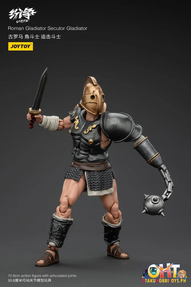 Joytoy 1/18 Strife Roman Gladiator Secutor Jt00690 Scale Figure