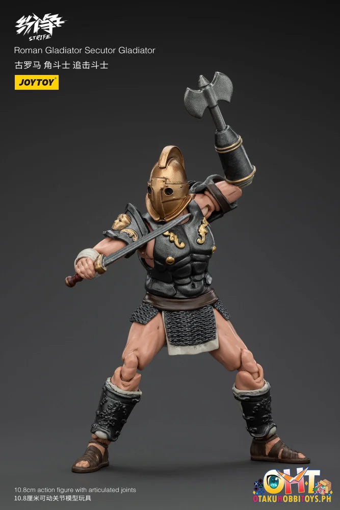 Joytoy 1/18 Strife Roman Gladiator Secutor Jt00690 Scale Figure