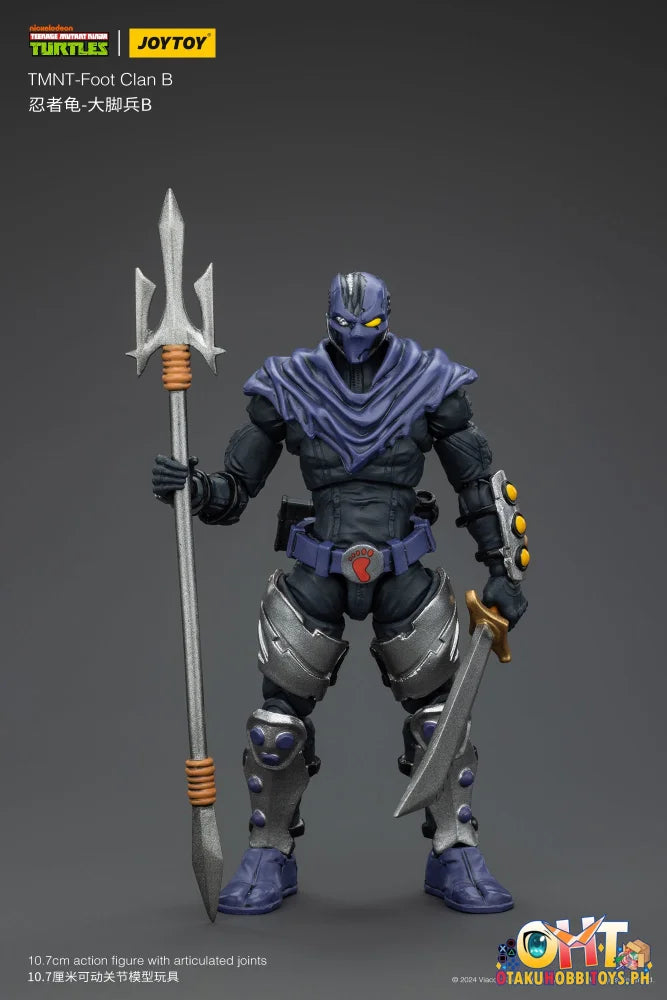 Joytoy 1/18 Teenage Mutant Ninja Turtles Foot Clan A B Jt00171 Articulated Figure
