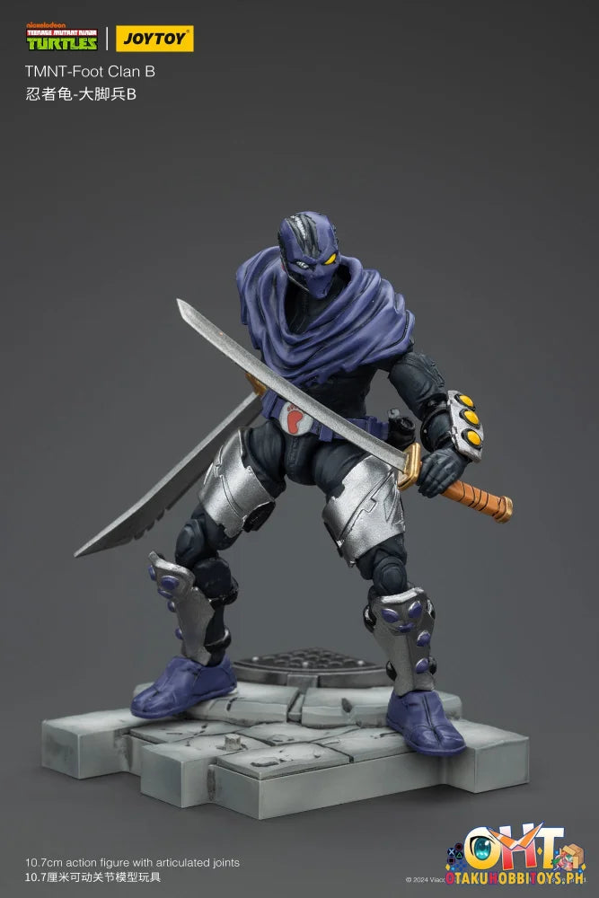 Joytoy 1/18 Teenage Mutant Ninja Turtles Foot Clan A B Jt00171 Articulated Figure
